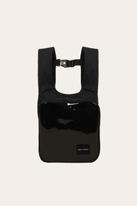 Black Transparent Chest Bag
