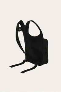 Black Transparent Chest Bag