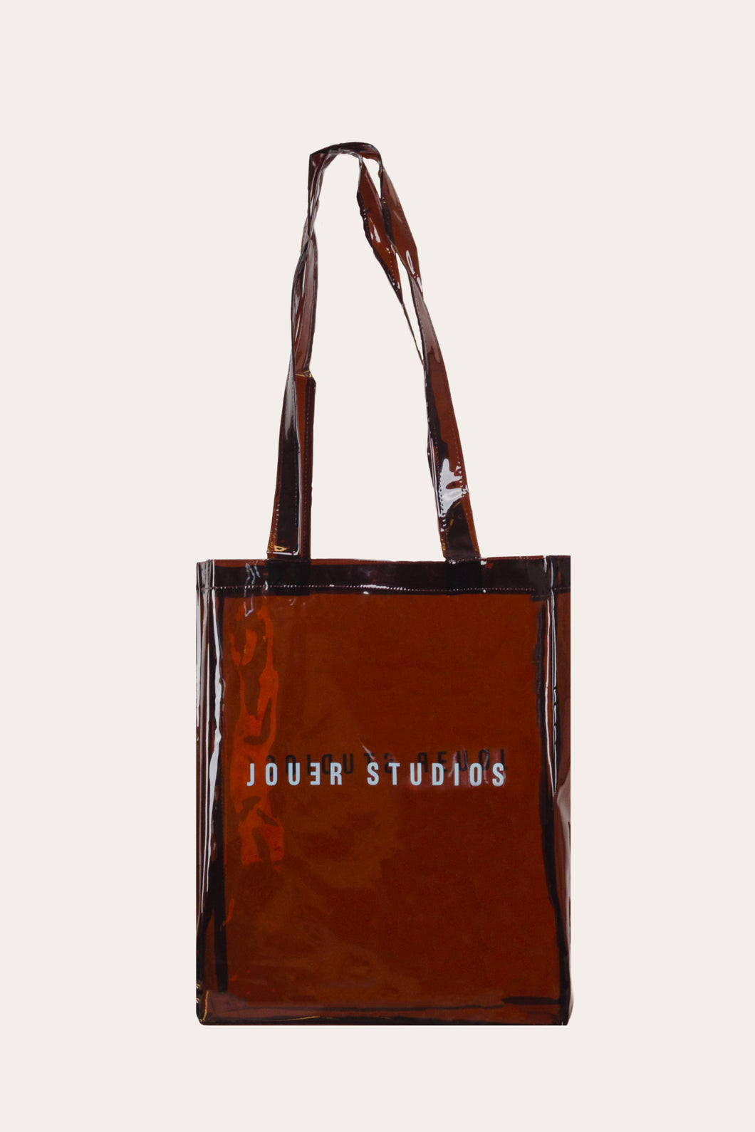 The Transparent Tote Cola Brown